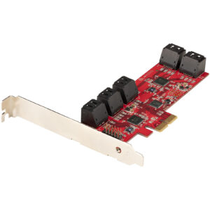 StarTech 10P6G-PCIE-SATA-CARD SATA PCIe Card Controller Card 10 Ports - NZ DEPOT