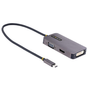 StarTech 118-USBC-HDMI-VGADVI USB C Video Adapter HDMI/VGA/DVI - NZ DEPOT