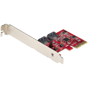 StarTech 2P6GR-PCIE-SATA-CARD SATA PCIe Card 2 Ports 6Gbps SATA RAID - NZ DEPOT