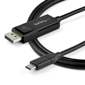 StarTech CDP2DP141MBD 3ft (1m) USB-C to DisplayPort 1.4 Cable 8K 60Hz/4K - Bidirectional DP to USB-C or USB-C to DP Reversible Video Adapter Cable -HBR3/HDR/DSC - USB Type-C/TB3 Monitor Cable - NZ DEPOT