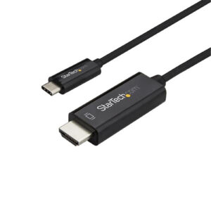StarTech CDP2HD3MBNL 10ft 3m USB C to HDMI Cable 4K 60Hz USB Type C to HDMI 2.0 Video Adapter Cable Thunderbolt 3 Compatible Laptop to HDMI MonitorDisplay DP 1.2 Alt Mode HBR2 Black NZDEPOT - NZ DEPOT