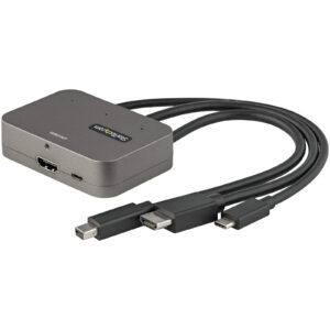 StarTech CDPHDMDP2HD USB-C/HDMI/mDP Multiport to HDMI Adapter - NZ DEPOT