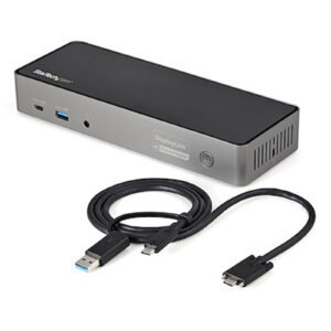 StarTech DK31C3HDPD HYBRID USB-C USB-A DOCK - TRIPLE 4K 60HZ - NZ DEPOT