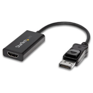 StarTech DP2HD4K60H DisplayPort to HDMI Adapter - 4K 60Hz HDR10 Active DisplayPort 1.4 to HDMI 2.0b Video Converter - 4K DP to HDMI Adapter Dongle for Monitor/Display/TV - Latching DP Connector - NZ DEPOT