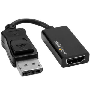 StarTech DP2HD4K60S DisplayPort to HDMI Adapter - 4K 60Hz Active DP 1.4 to HDMI 2.0 Video Converter - DP to HDMI Monitor/TV/Display Cable Adapter Dongle - Latching DP Connector - NZ DEPOT