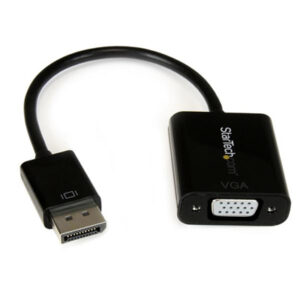 StarTech DP2VGA3 DisplayPort to VGA Adapter - Active DP to VGA Converter - 1080p Video - DP/DP++ Source to VGA Monitor Cable Adapter - DP to VGA Adapter Dongle Digital to Analog - DP 1.2 to VGA - NZ DEPOT