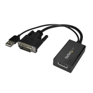 StarTech DVI2DP2 DVI to DisplayPort Adapter - USB Power - NZ DEPOT