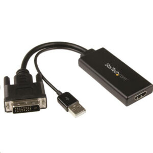 StarTech DVI2HD DVI to HDMI Adapter - USB Power & Audio - NZ DEPOT
