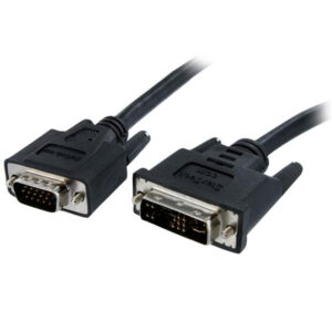 StarTech DVIVGAMM1M 1m DVI to VGA Display Monitor Cable - DVI to VGA (15 Pin) - 1 Meter DVI-A to VGAAnalog Video Cable Male to Male - NZ DEPOT