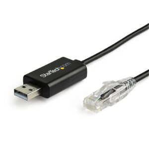 StarTech ICUSBROLLOVR 1.8 m (6 ft) Cisco USB Console Cable - USB to RJ45 Rollover Cable - 460Kbps - Windows