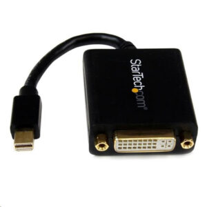 StarTech MDP2DVI Mini DisplayPort to DVI Adapter - Mini DP to DVI-D Converter - 1080p Video - VESA Certified - mDP or Thunderbolt 1/2 Mac/PC to DVI Monitor - mDP 1.2 to DVI Single-Link Dongle - NZ DEPOT