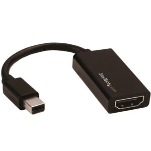 StarTech MDP2HD4K60S Mini DisplayPort to HDMI Adapter - Active mDP 1.4 to HDMI 2.0 Video Converter - 4K 60Hz - Mini DP or Thunderbolt 1/2 Mac/PC to HDMI Monitor/TV/Display - mDP to HDMI Dongle - NZ DEPOT