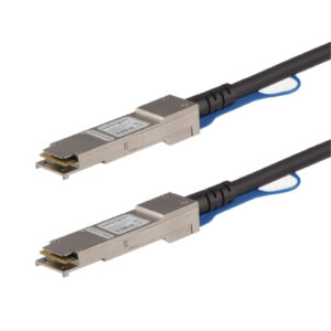 StarTech MSA Uncoded Compatible 1m 40G QSFP+ to QSFP+ Direct Attach Breakout Cable Twinax - 40 GbE QSFP+ Copper DAC 40 Gbps Low Power Passive Transceiver Module DAC - NZ DEPOT