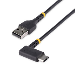 StarTech R2ACR 30C USB CABLE 1ft USB A to C Charging Cable Angled NZDEPOT - NZ DEPOT
