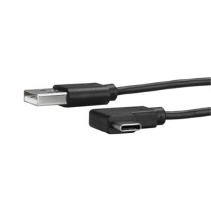 StarTech USB2AC1MR 1m USB to USB C Cable Right Angle USB 2 NZDEPOT - NZ DEPOT