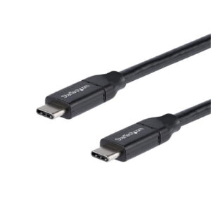 StarTech USB2C5C50CM Cable USB-C w/ 5A PD - USB 2.0 - 0.5m - NZ DEPOT