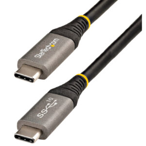 StarTech USB31CCV50CM USB-C Cable - 50cm - 10Gbps - USB 3.1/3.2 Gen 2 - 100W (5A) Power Delivery Charging - DP Alt Mode - NZ DEPOT