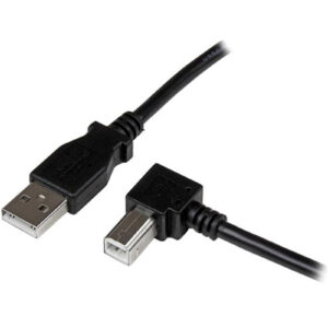 StarTech USBAB2MR 2m USB 2.0 A to Right Angle B Cable M/M - NZ DEPOT