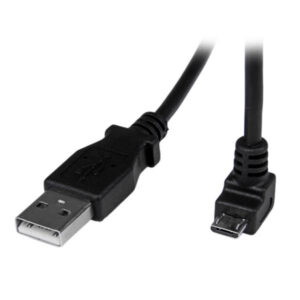 StarTech USBAUB2MD 2m USB to Down Angle Micro USB Cable - NZ DEPOT