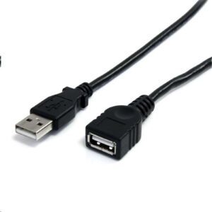 StarTech USBEXTAA3BK 3 ft Black USB Extension Cable A to A NZDEPOT - NZ DEPOT