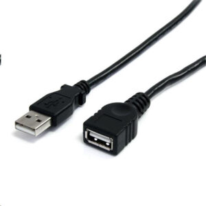 StarTech USBEXTAA6BK USB Extension Cable A to A - 6ft - Black - NZ DEPOT