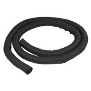 StarTech WKSTNCM 2m (6.5') Cable Management Sleeve - Flexible Coiled Cable Wrap - 1.0-1.5" dia. Expandable Sleeve - Polyester Cord Manager/Protector/Concealer - Black Trimmable Cable Organizer - NZ DEPOT