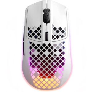 Steelseries Aerox 3 RGB Wireless Gaming Mouse - Snow - NZ DEPOT