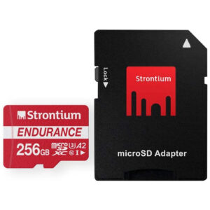 Strontium Endurance 256 GB Class 10/UHS-I (U3) microSDXC - 100 MB/s Read - 45 MB/s Write - NZ DEPOT