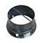 Swirl Diffuser Adaptor 250mm - BlackPlastic - 254spigot - SDA250 - Grilles - Swirl Diffusers