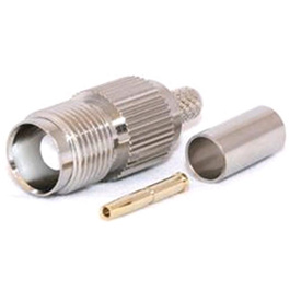 TNC Female CRIMP Connector for LMR195/RG58 - NZ DEPOT