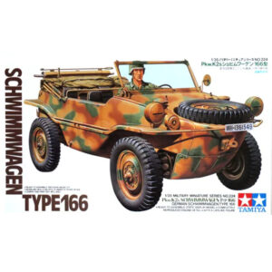Tamiya Military Miniature Series No.224 - 1/35 - German Schwimmwagen Type 166 - PkwK2s - NZ DEPOT