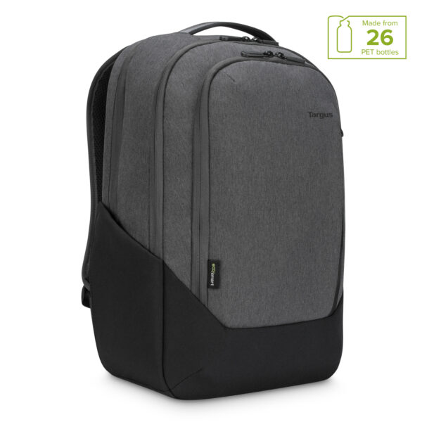 Targus Cypress EcoSmart 15.6" Hero Backpack - Grey - Made from recycled water bottles
