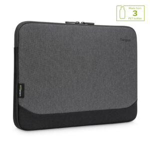 Targus Cypress EcoSmart Sleeve - For 11.6"-12" Notebook/Laptop - Grey - With Generous foam padding - Soft-lined interior - Double zipper - NZ DEPOT