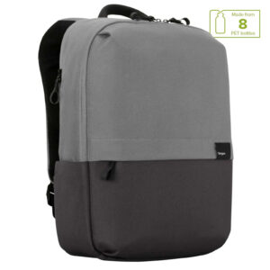 Targus Sagano EcoSmart Commuter Backpack - Black/Grey For 15.6"-16" Laptop/Notebook - 20L Capacity - NZ DEPOT