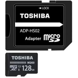 Toshiba M203 128GB Class 10 MicroSDXC 100MB Memory Card With Adapter - NZ DEPOT