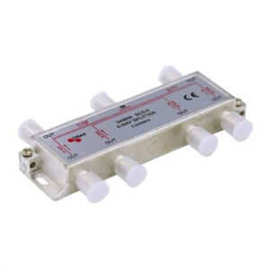 Triax 349806 RF 6-Way Splitter 5-2400MHz - All ports power pass - diode steered - NZ DEPOT