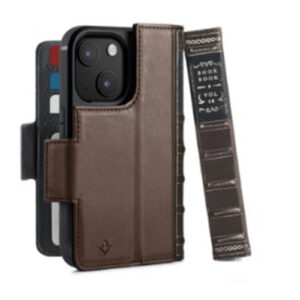 Twelve South BookBook for iPhone 13 Mini MagSafe (Brown) - NZ DEPOT