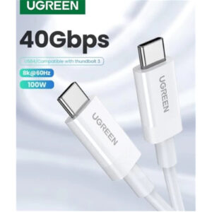 UGREEN 40113 USB4 Charging Cable 0.8m 40Gbps - NZ DEPOT