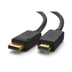UGREEN UG-10202 DP Male to HDMI Male Cable 2m (Black) - NZ DEPOT