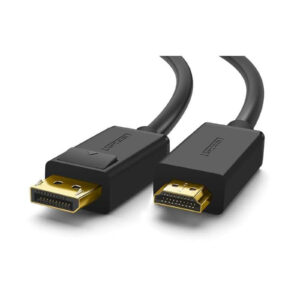UGREEN UG-10204 DP Male to HDMI Male Cable 5m (Black) - NZ DEPOT