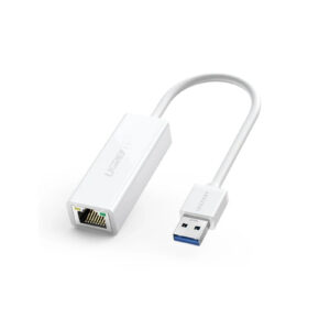 UGREEN UG-20255 USB3.0 Giga Lan Card--ABS case white ABS 10CM - NZ DEPOT