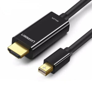 UGREEN UG-20848 Mini DP Male to HDMI Cable 4K 1.5m (Black) - NZ DEPOT