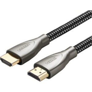 UGREEN UG-50108 HDMI Carbon Fiber Zinc Alloy Cable 2m (Gray) - NZ DEPOT