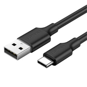 UGREEN UG-60118 USB-A 2.0 to USB-C Cable Nickel Plating 2m (Black) - NZ DEPOT