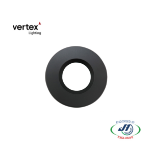 Vertex Black Rim for V6085 - CS-OP-V6085-Rim-BK-NZ -  - LED Downlights - Lighting