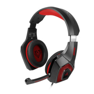 Vertux Denali Wired Over-Ear Gaming Headset - Red - NZ DEPOT