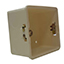Wall flush box Hex hybrid controller 75x75x50mm - FLUSHBOX75 - Heat Exchange - Heat Exchange Domestic