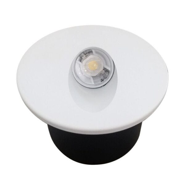 Xlux 2W Round Led Step Light 3000K White - Cs-Xlux-2403-2W-3000K-Rd-Wh-Nz -  - Led Step Light - Lighting