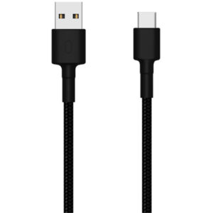 Xiaomi Mi USB C to USB A High Quality Braided Cable Black 1M Durable Support Samsung Fast Charging NZDEPOT - NZ DEPOT