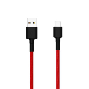 Xiaomi Mi USB C to USB A High Quality Braided Cable Red 1M Durable Support Samsung Fast Charging NZDEPOT - NZ DEPOT